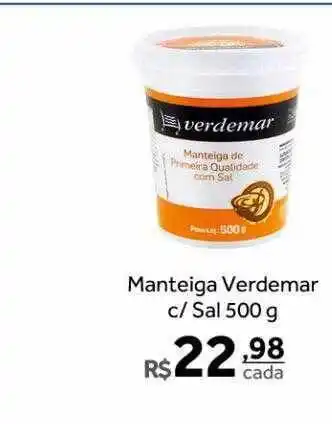 Verdemar Supermercado Manteiga verdemar c sal oferta