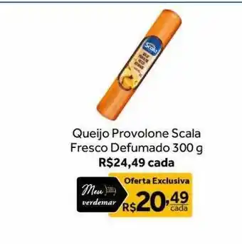 Verdemar Supermercado Queijo provolone scala fresco defumado oferta