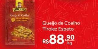 Verdemar Supermercado Queijo de coalho tirolez espeto oferta