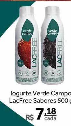 Verdemar Supermercado Iogurte verde campo lacfree sabores oferta