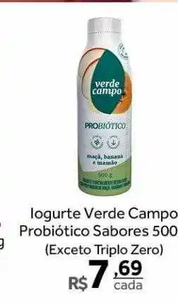 Verdemar Supermercado Iogurte verde campo probiótico sabores oferta