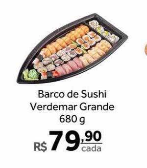 Verdemar Supermercado Barco de sushi verdemar grande oferta