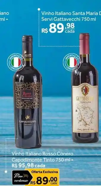 Vinho italiano santa maria servi gattavecchi vinho italiano rosso conero capodimonte tinto