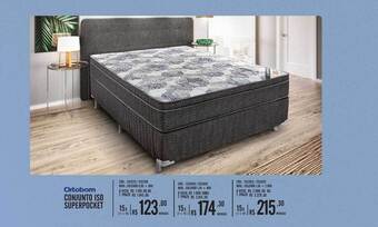 Zema Ortobom conjunto iso superpocket oferta