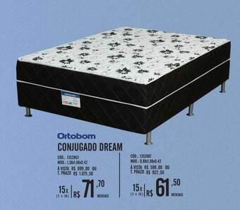 Zema Ortobom conjugado dream oferta