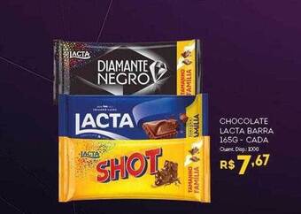 Bistek Supermercados Chocolate lacta barra oferta