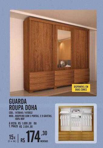 Zema Guarda roupa doha oferta