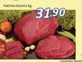 Supermercados Savegnago Patinho bovino kg oferta