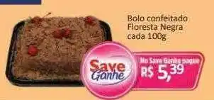 Bolo confeitado floresta negra