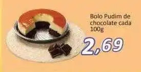 Supermercados Savegnago Bolo pudim de chocolate oferta