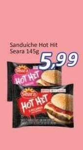 Supermercados Savegnago Sanduiche hot hit seara oferta