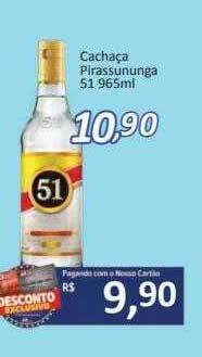 Supermercados Savegnago Cachaça pirassununga 51 oferta
