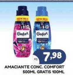Bramil Supermercados Amaciante conc. comfort gratis oferta