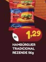 Hambúrguer tradicional rezende