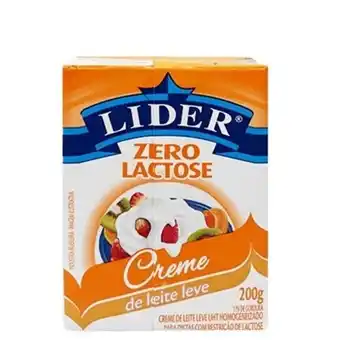 Tome Leve Creme de leite lider zero lactose 200g oferta