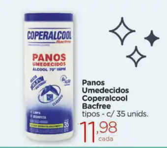 Panos Umedecidos Coperalcool Bacfree