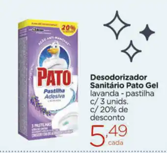 Desodorante Sanitario Pato Gel