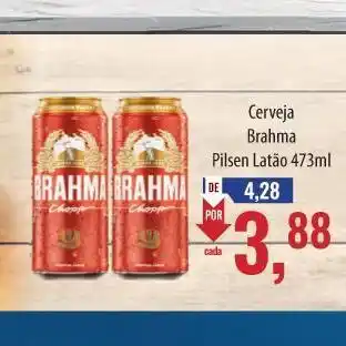 Supermercados BH Cerveja brahma oferta