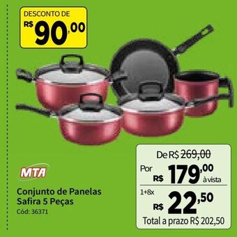Conjunto de panelas