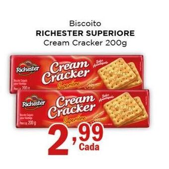 Supermercados Mundial Biscoito oferta