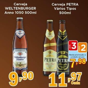 Supermercados Mundial Cerveja oferta