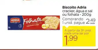 Biscoito Adria Folhata 200g