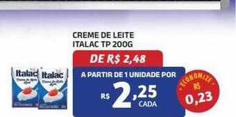 Bahamas Mix Creme de leite italac tp oferta