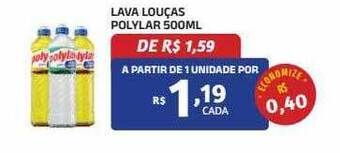 Bahamas Mix Lava louças polylar oferta