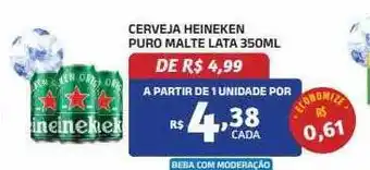Bahamas Mix Cerveja heineken puro mate lata oferta