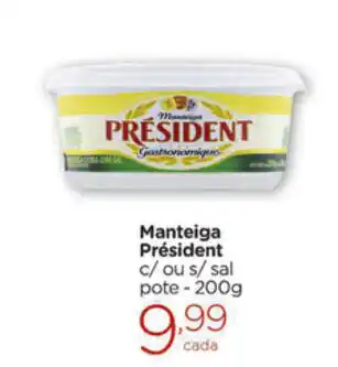 Manteiga President 200g