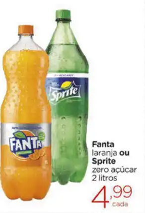 Carrefour Market Fanta laranja ou Sprite 2L oferta