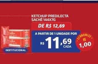 Bahamas Mix Ketchup predilecta sachê oferta