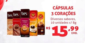 Supermercado Precito Capsulas 3 Coracoes oferta