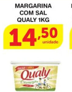 Roldão Margarina com Sal Qualy 1kg oferta