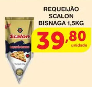 Roldão Requeijao Scalon Bisnaga 1.5kg oferta