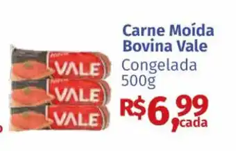 Carne moida bovina Vale 500g