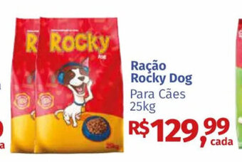 Mix Mateus Racao Rocky Dog 25kg oferta