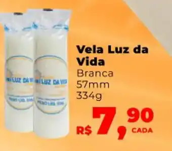 Camiño supermercados Vela Luz da Vida 57mm 334g oferta