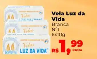 Vela Luz da Vida N1 6x10g