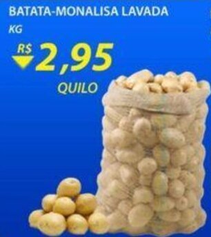 Batata Monalisa Lavada 1kg
