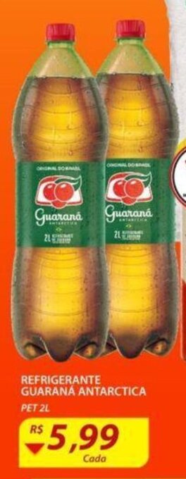 Assaí Atacadista Refrigerante Guarana Antarctica 2L oferta