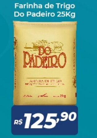 Atakarejo Farinha de Trigo Do Padeiro 25kg oferta
