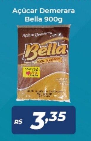Atakarejo Acucar Demerara Bella 900g oferta