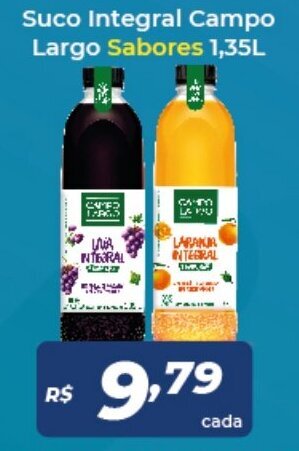 Atakarejo Suco Integral Campo Largo Sabores 1.35L oferta