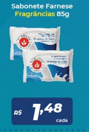 Sabonete Farnese Fragrancias 85g