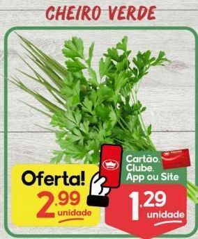 Supermercados Princesa Cheiro verde oferta