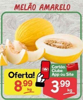 Melão amarelo kg