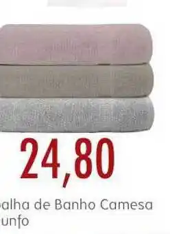 Toalha De Banho Camesa Unfo