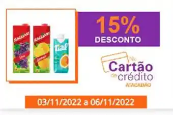 Atacadão Maguary 15% desconto oferta