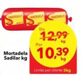 Lopes Supermercados Mortadela Sadilar 1kg oferta
